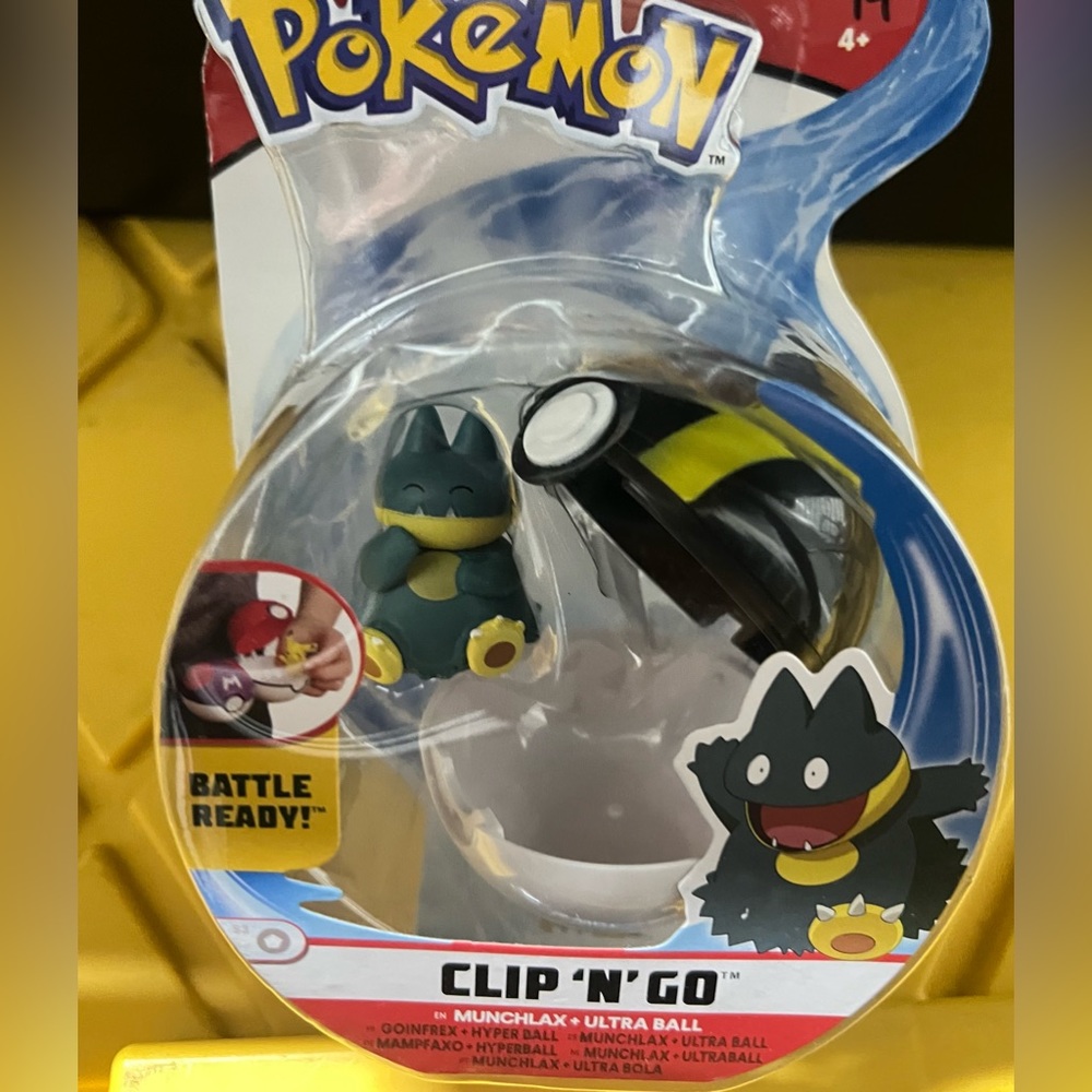 Pokémon clip and go Munchlax